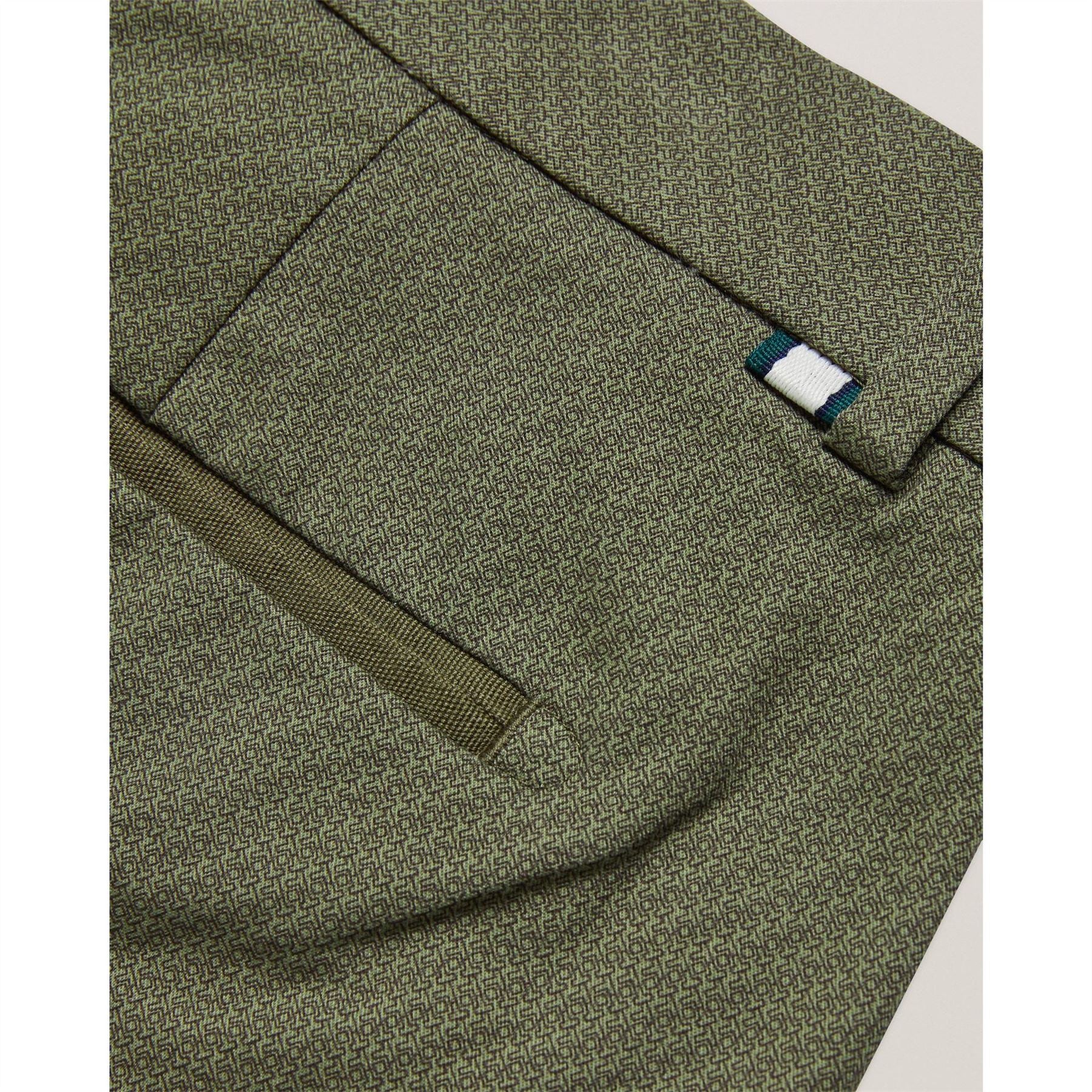 Ted Baker Geometric Patterned Bermuda Shorts