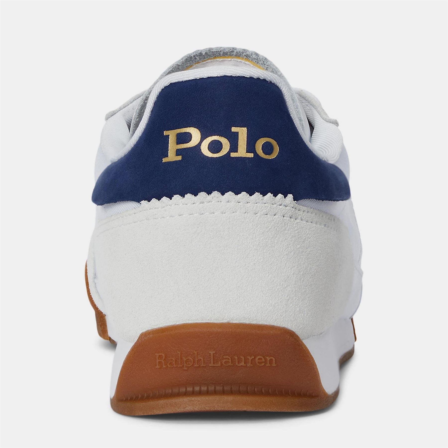 Polo Ralph Lauren Round Toe Flat Heel Trainers