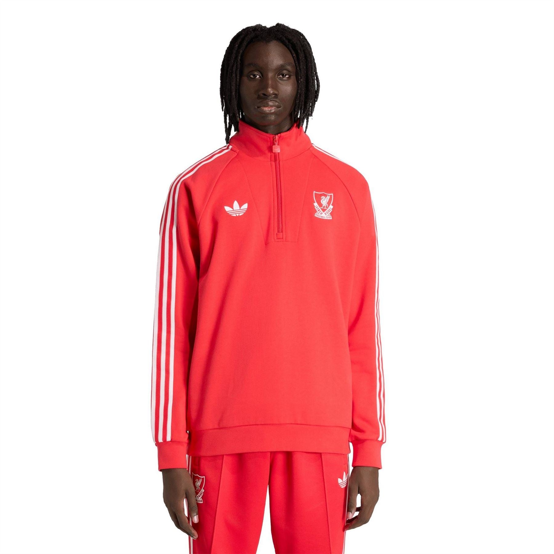 adidas Liverpool Originals Half Zip Jumper