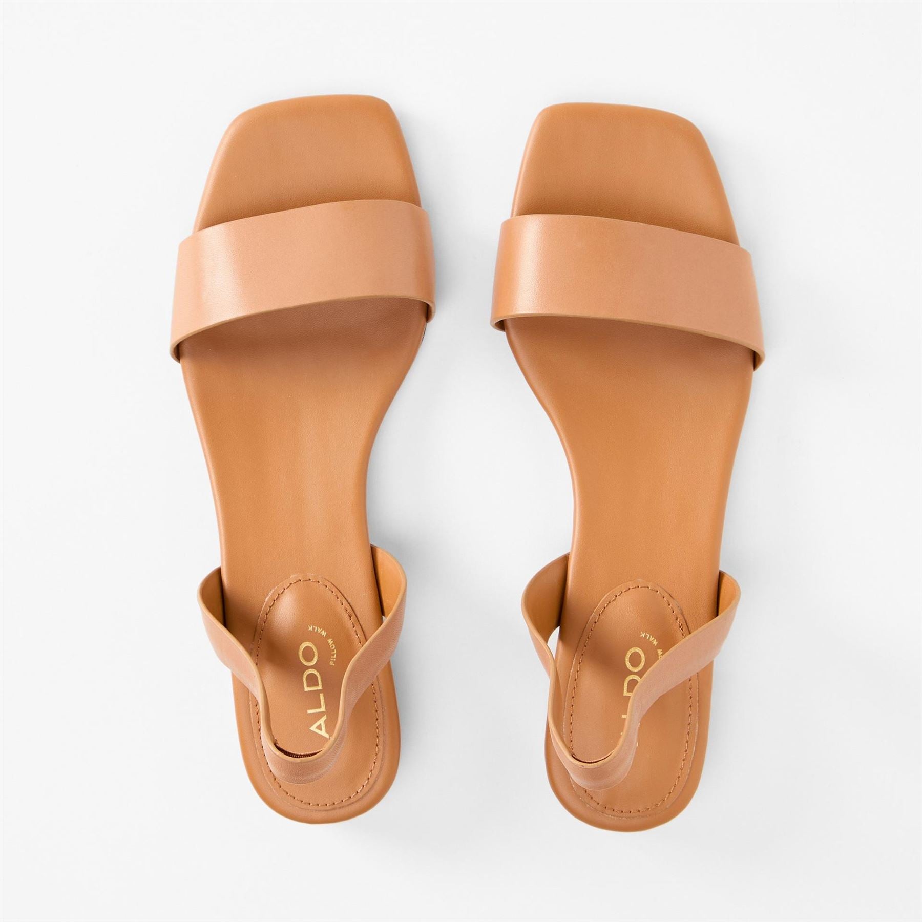 Aldo Open Toe Low Heel Block Heel Slides