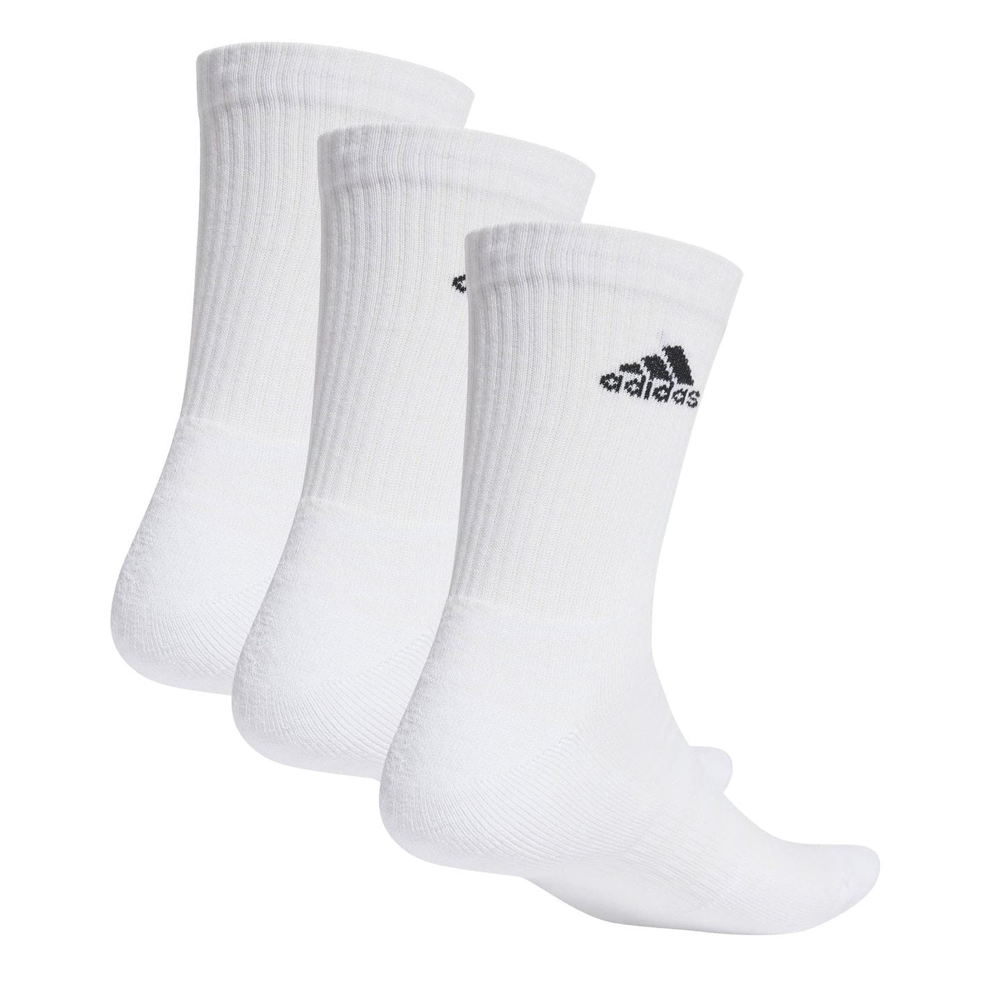 adidas Cushioned Crew Socks 3 Pairs Juniors