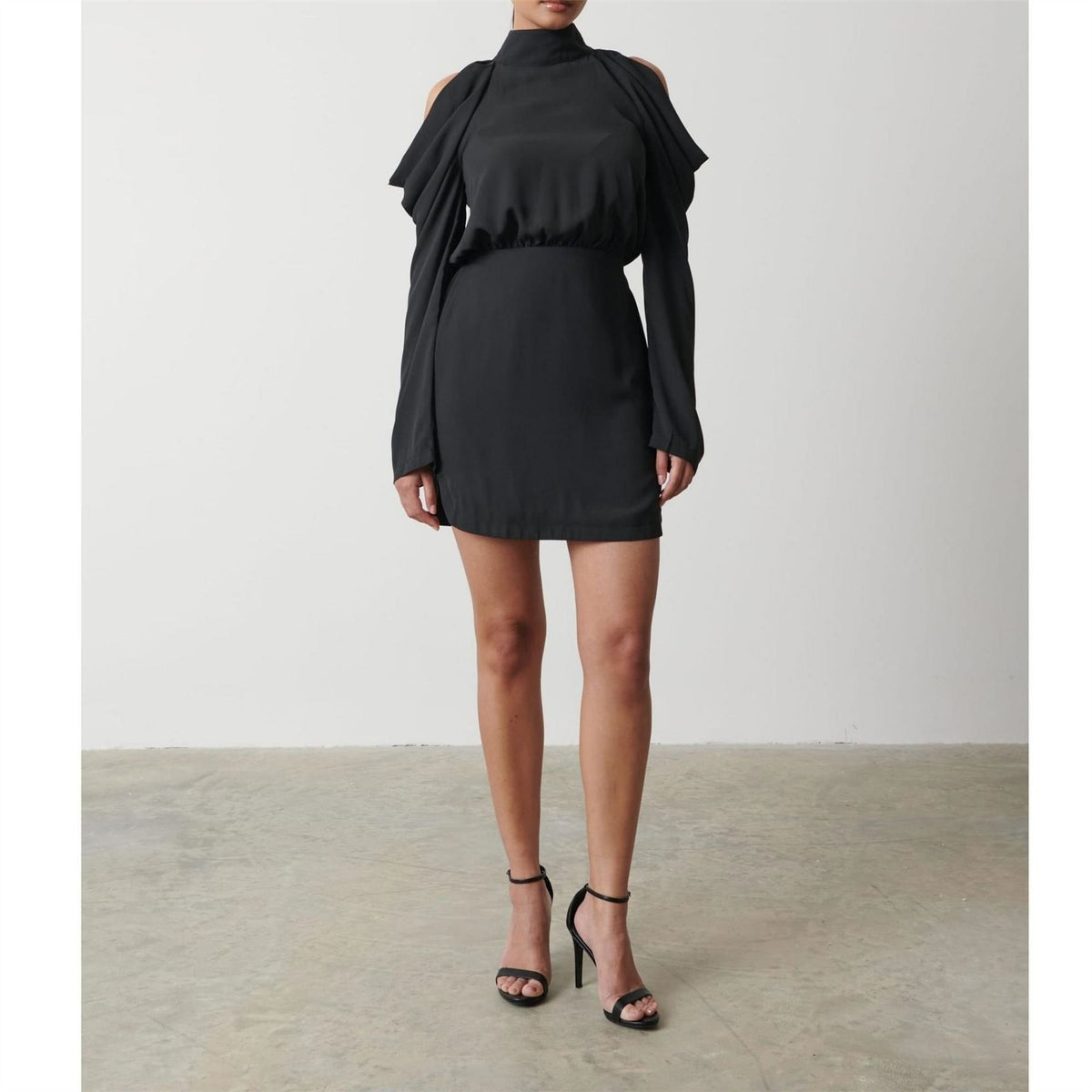 Pretty Lavish Rosie Cold Shoulder Mini Dress