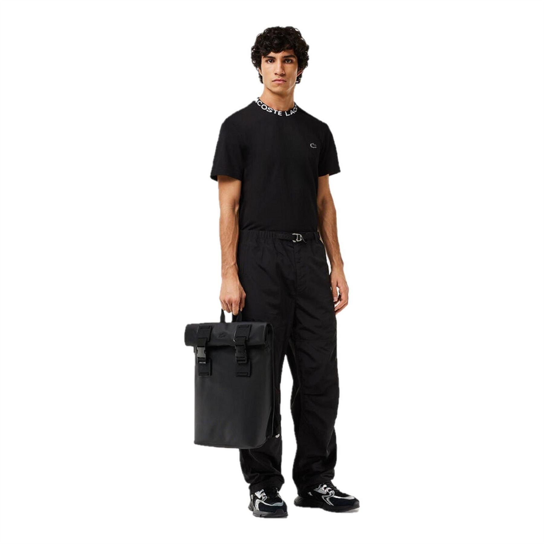 Lacoste Straight Leg Track Pants with Side Pocket