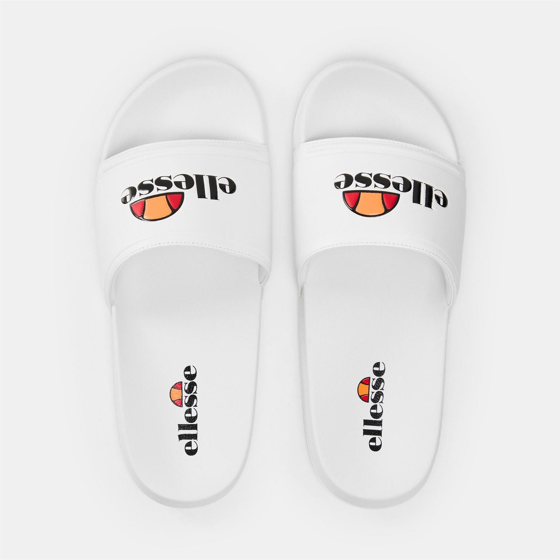 Ellesse Filipo Lettering Open Toe Slide Sandals