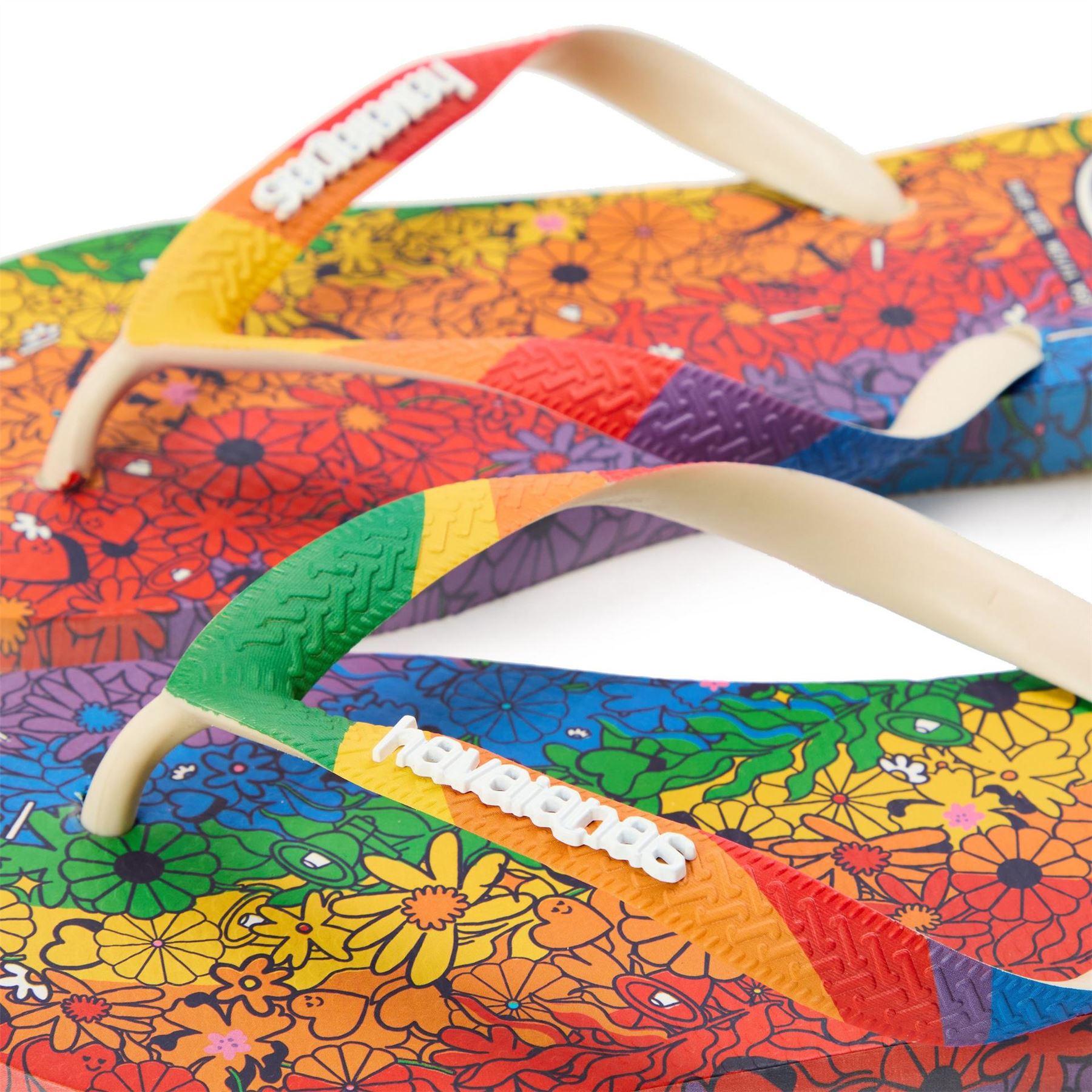 Havaianas Hav. Top Pride Premium Beige 39 40 Flip Flops Unisex Adults