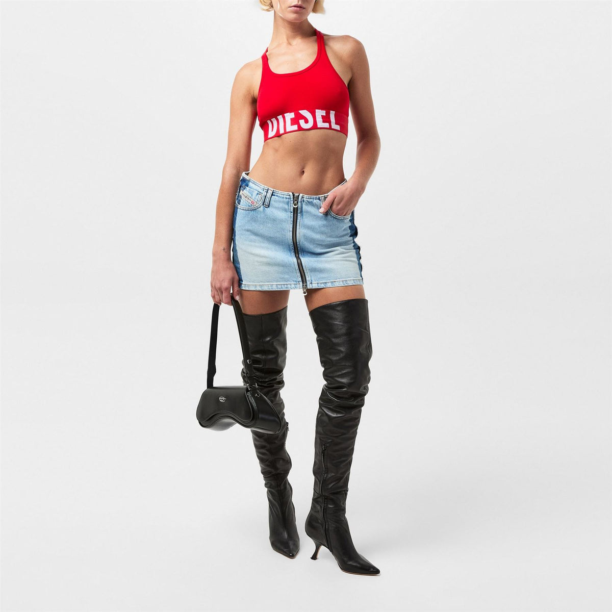 Diesel Ron S4 Mini A-Line Skirt