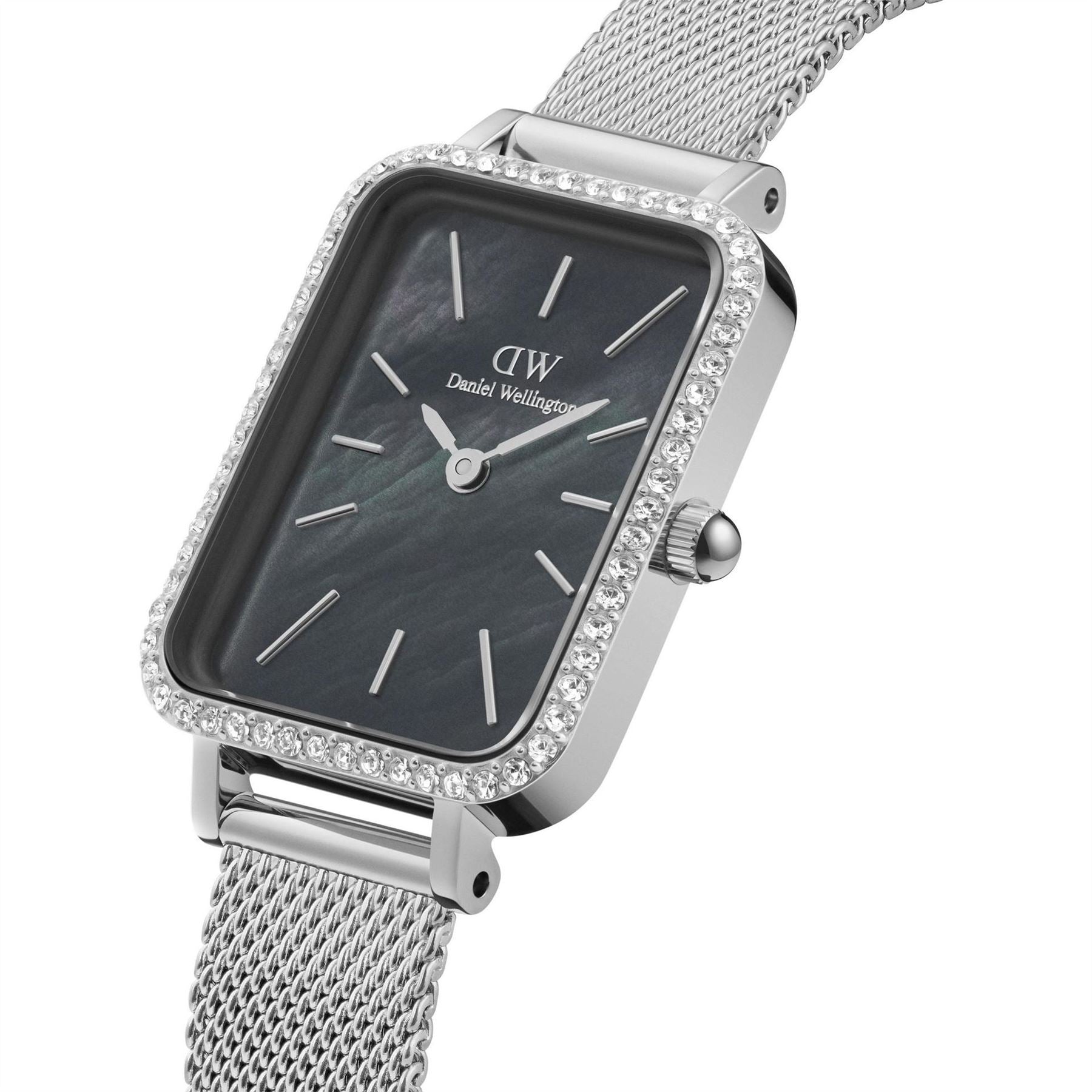 Daniel Wellington Steel Mesh Rectangle Dial Analogue Watch