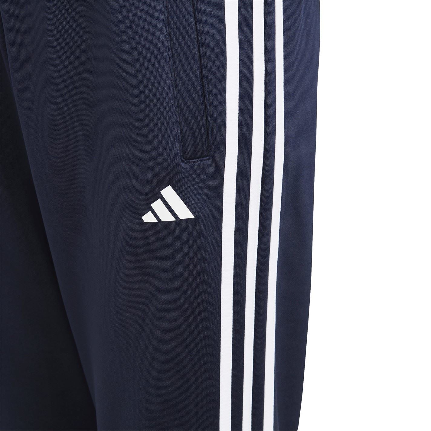 adidas Train Essentials Aeroready 3 Stripes Regular Fit Joggers Juniors