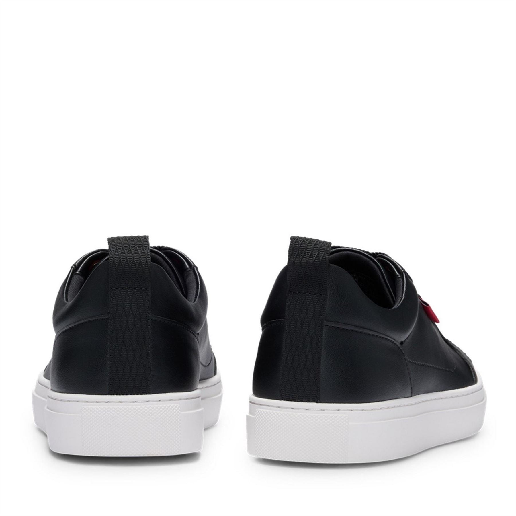 Hugo Leather Logo Trainers