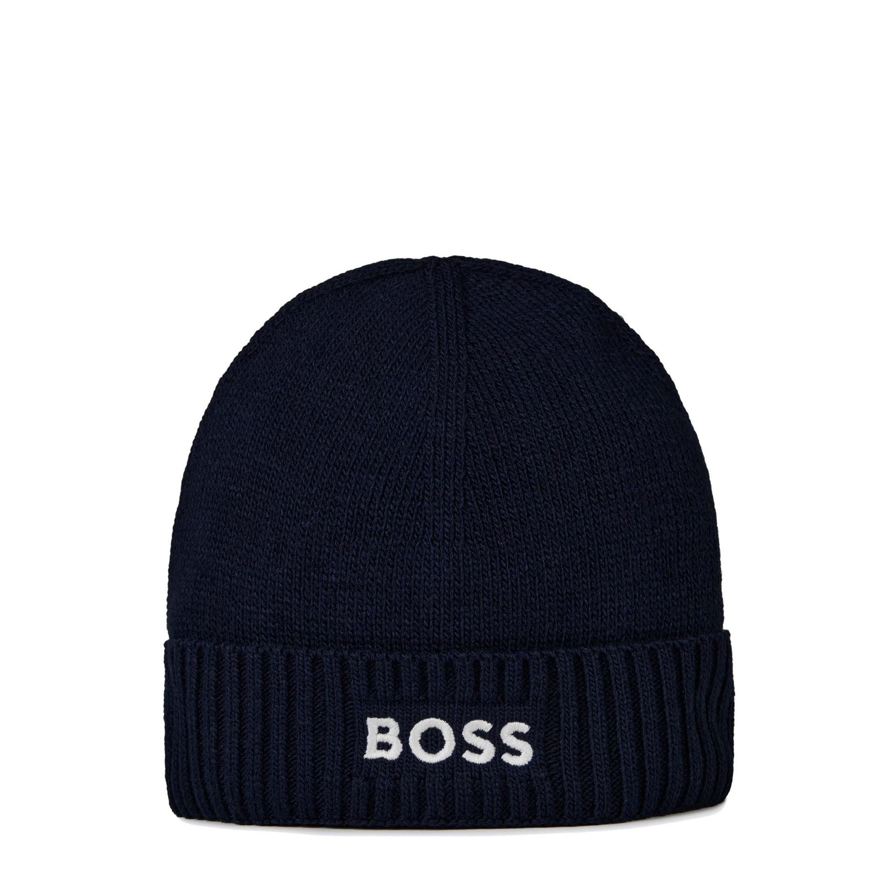 Boss Asport Ribbed Trim Beanie