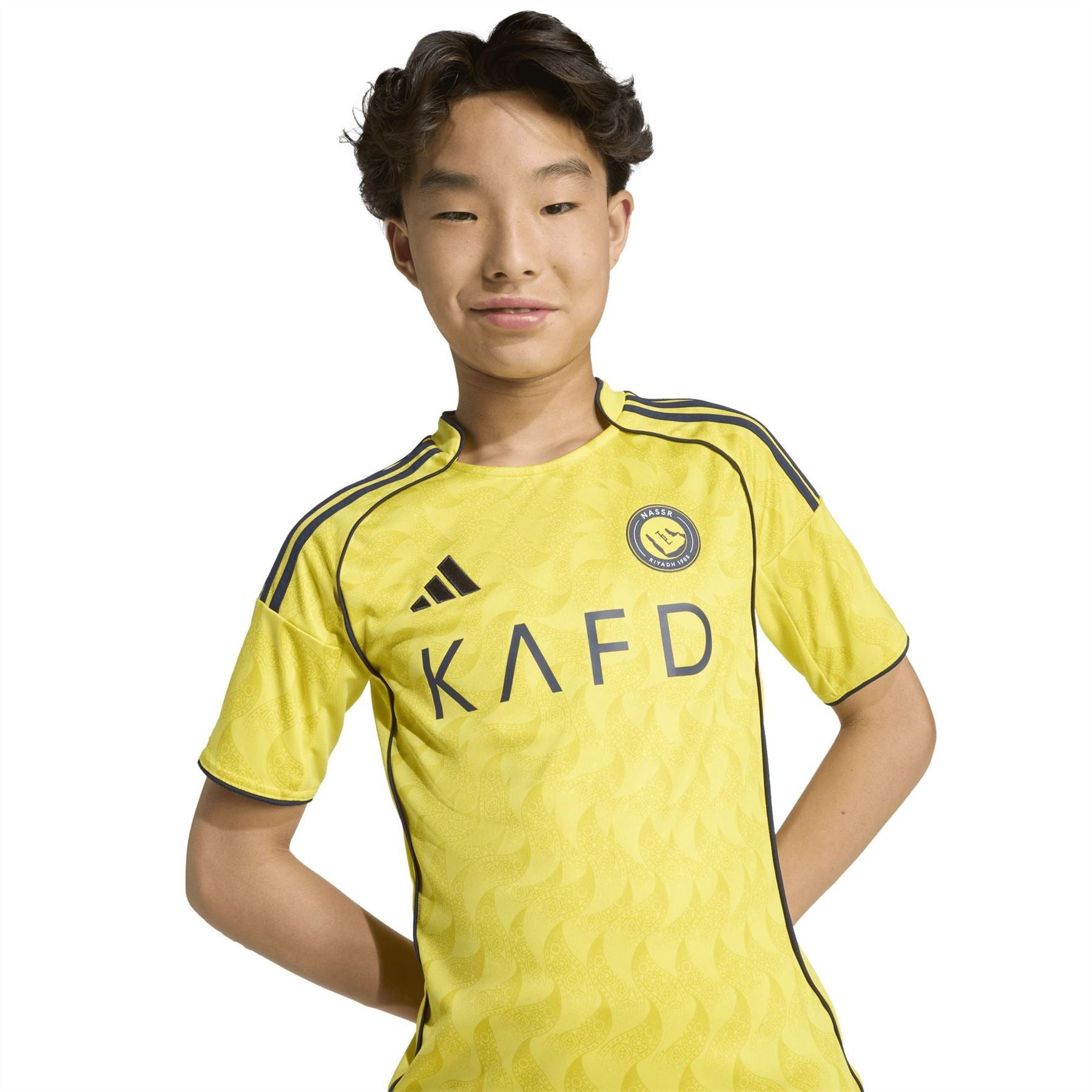 adidas Nassr Home Shirt 2026 27 Juniors