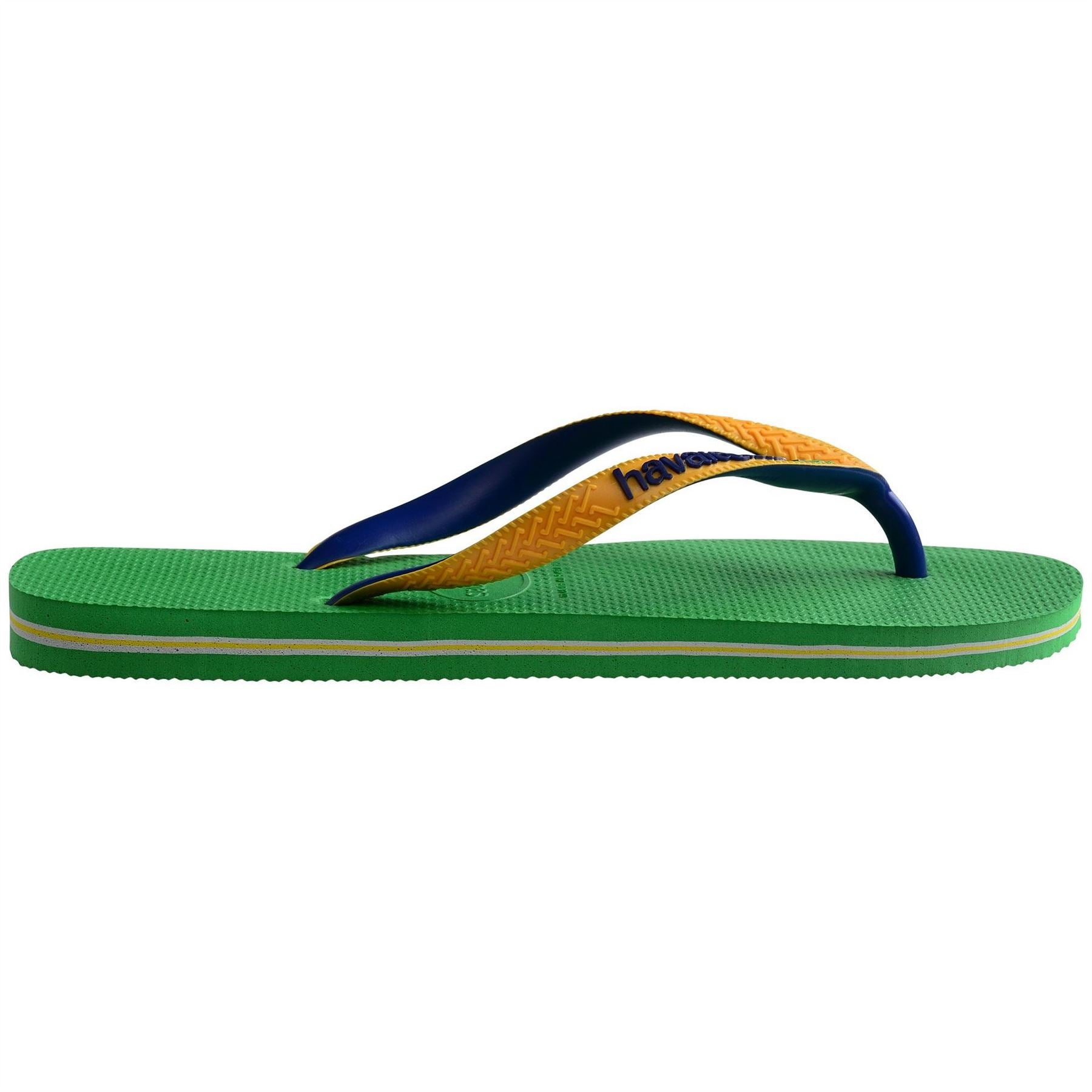 Havaianas Womens Hav. Brasil Mix Leaf Green Marine B Flip Flops