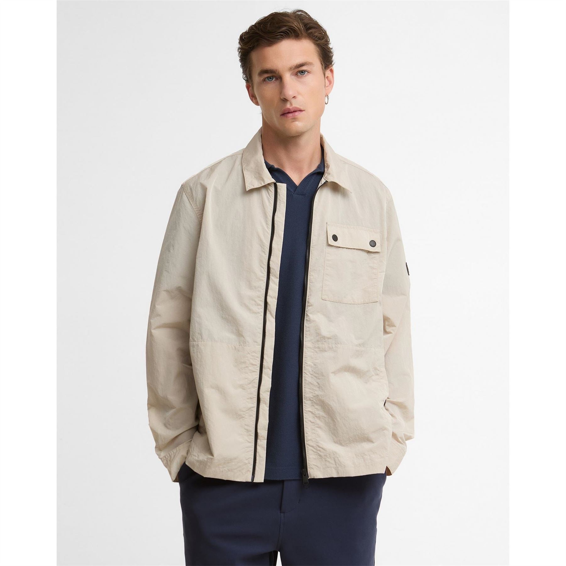 Barbour International Inline Zip Through Overshirt