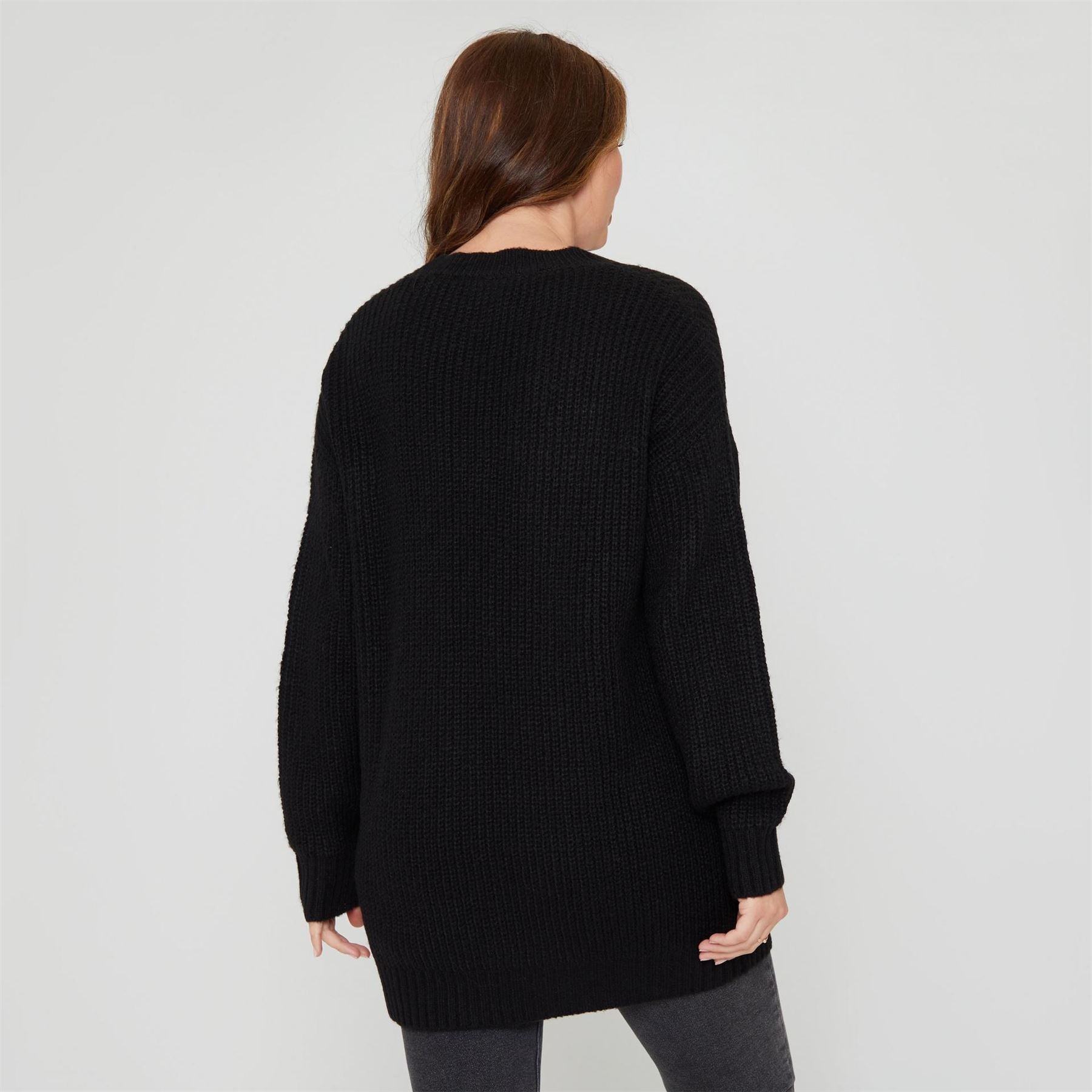 Be You V-Neck Relaxed Fit Long Sleeve Sweater