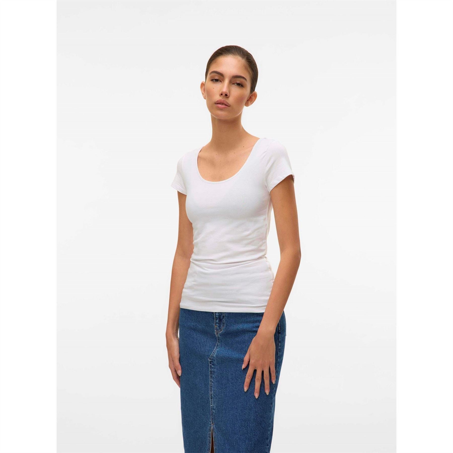 Vero Moda Sft U Neck Tee