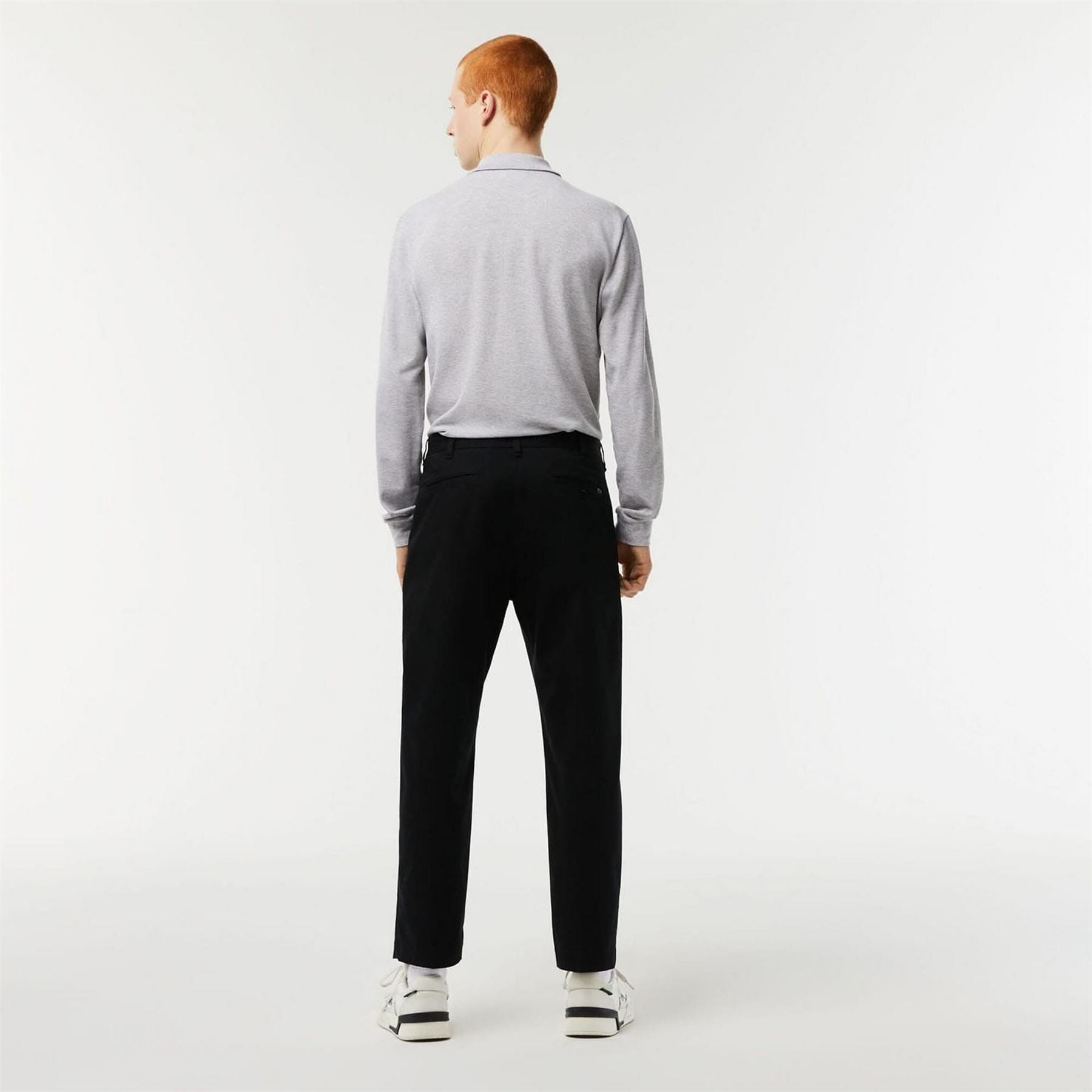 Lacoste Cotton Tapered Chinos