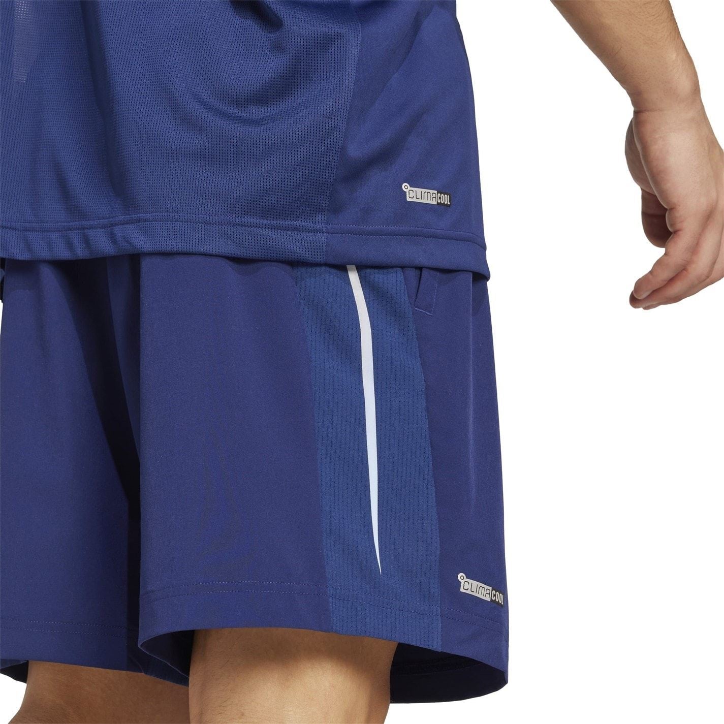 adidas Solid Patterned Regular Fit Running Shorts