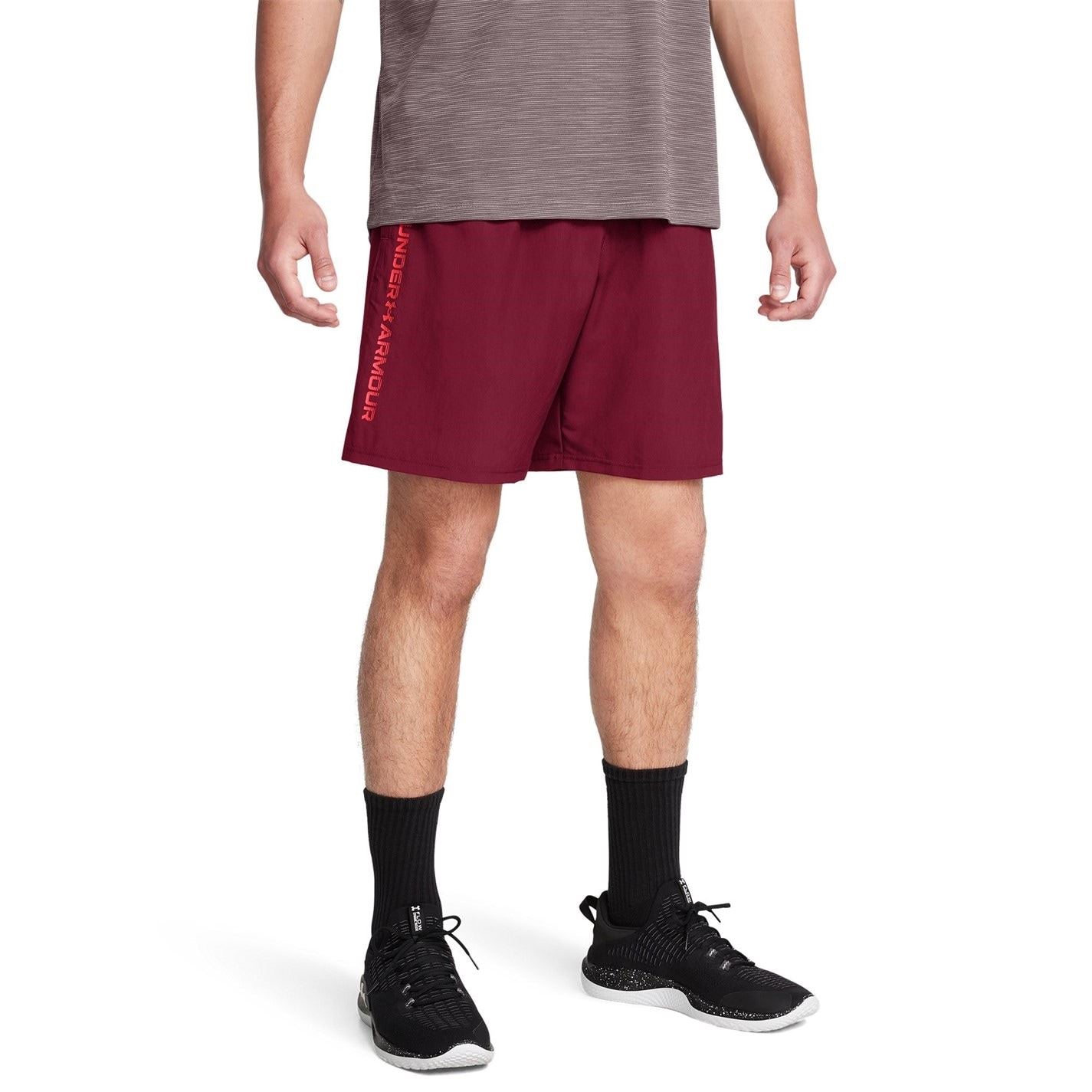 Under Armour Mens Armour Woven Graphic Shorts