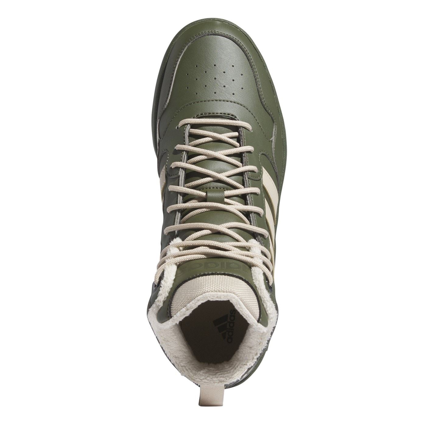 adidas Mens Hoops 3.0 Mid Wtr Basketball Trainers