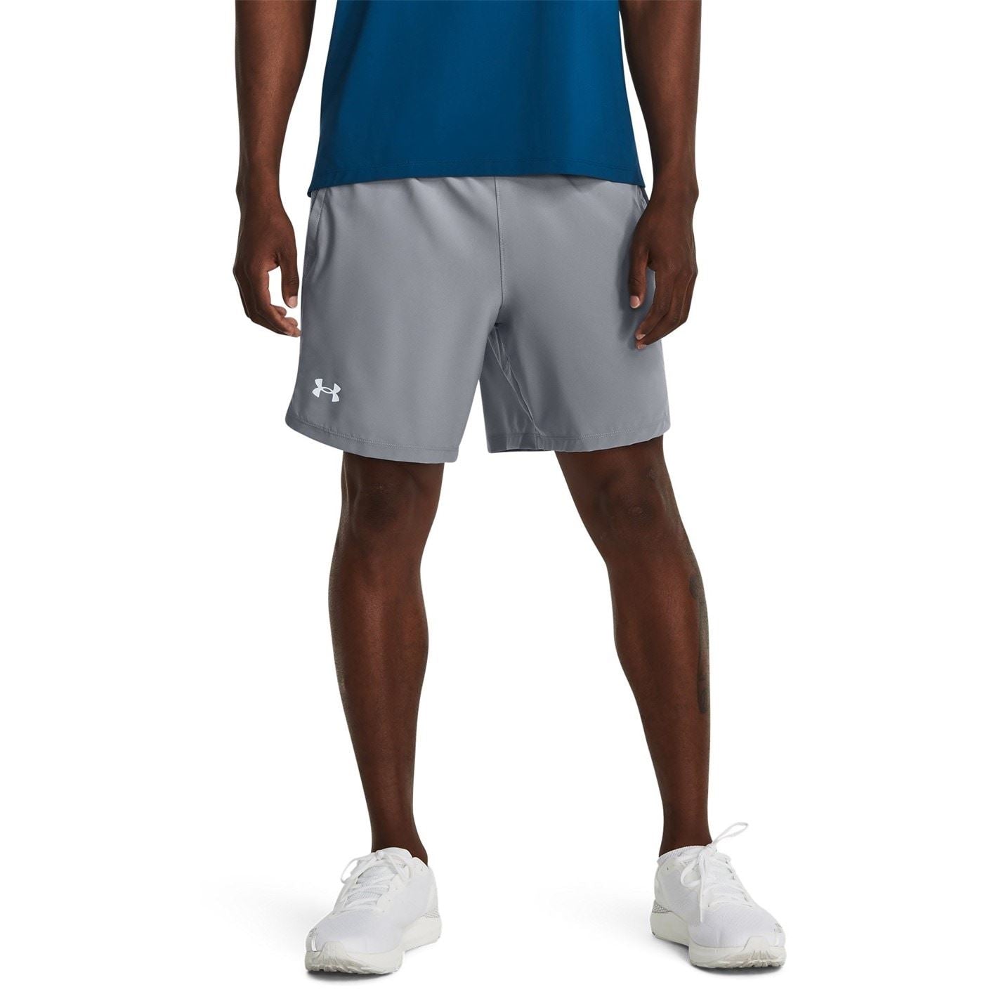Under Armour Mens Armour Ua Launch 2 In 1 7 Shorts
