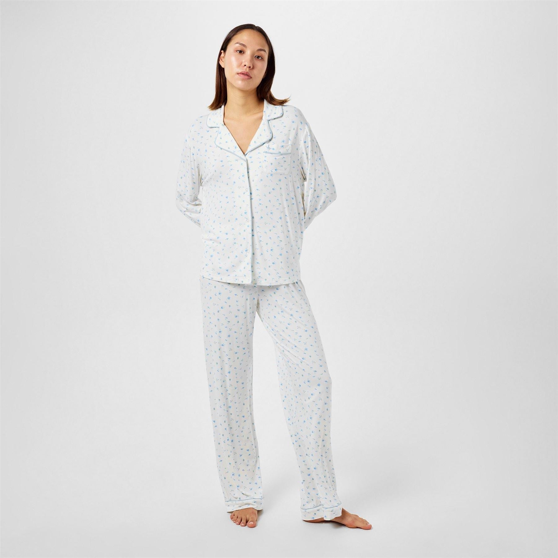 Jack Wills Jw Modal Long Sleeve Pyjama Sets