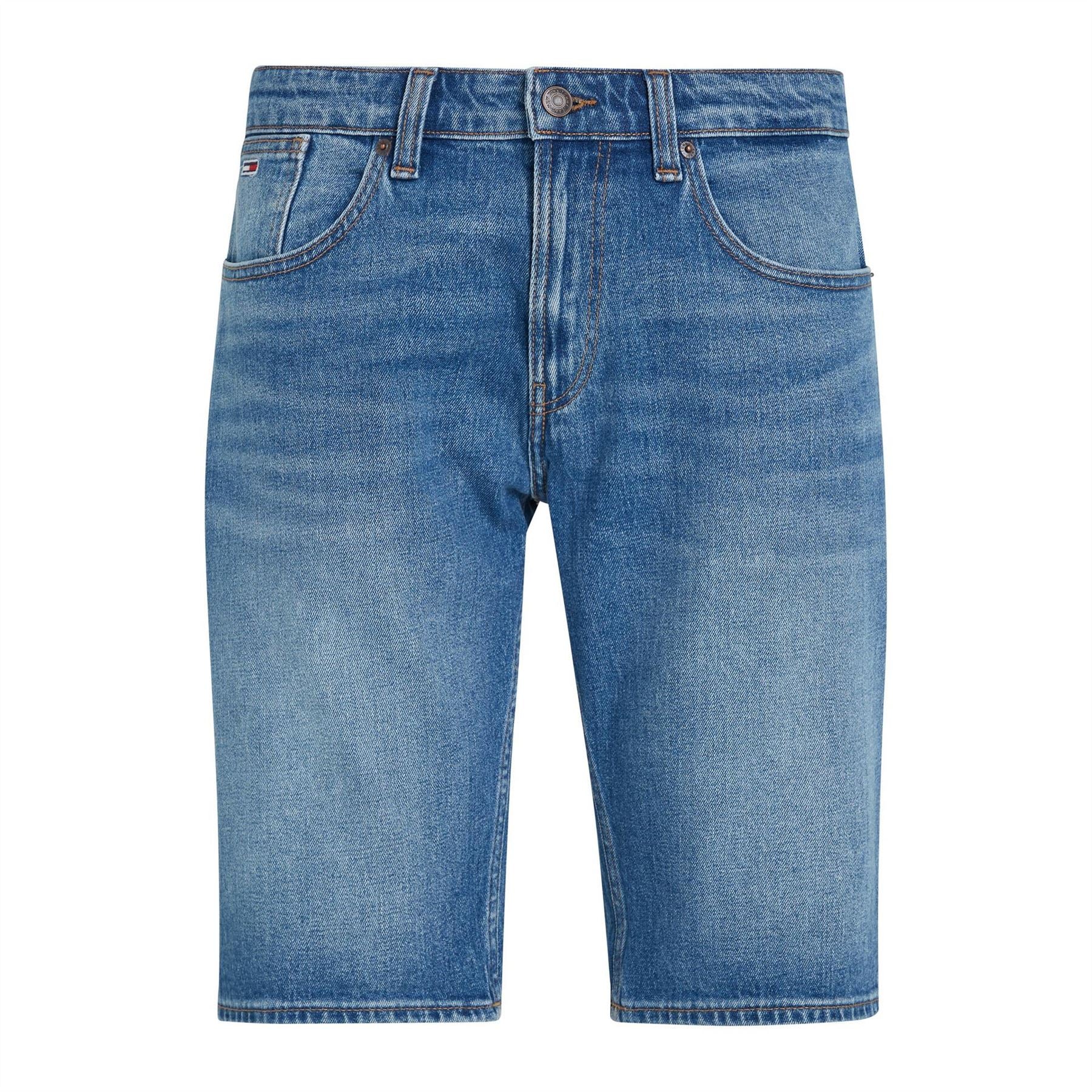 Tommy Jeans Denim Bermuda Shorts Light Wash