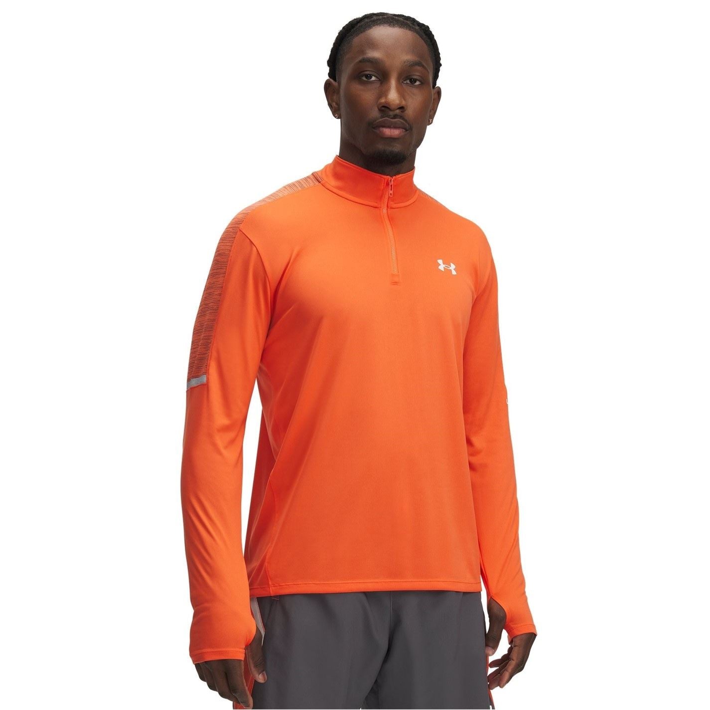 Under Armour Tech Zip Neck Long Sleeve Raglan Sweatshirt
