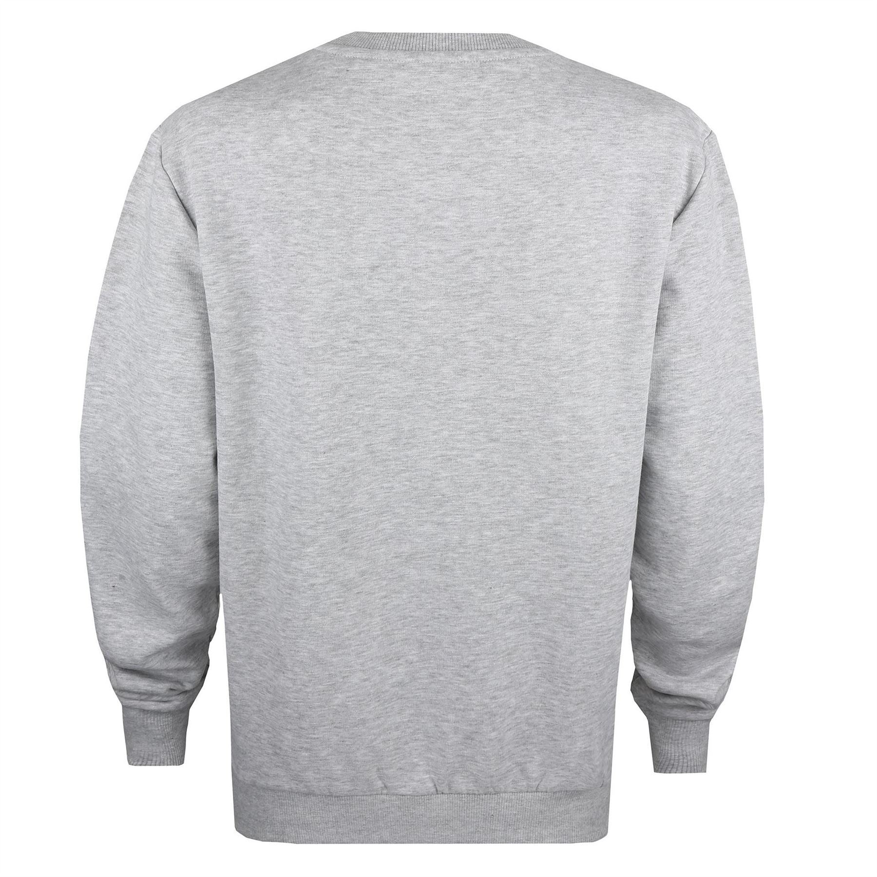 Disney Mickey Mouse Logo Print Crew Neck Sweater