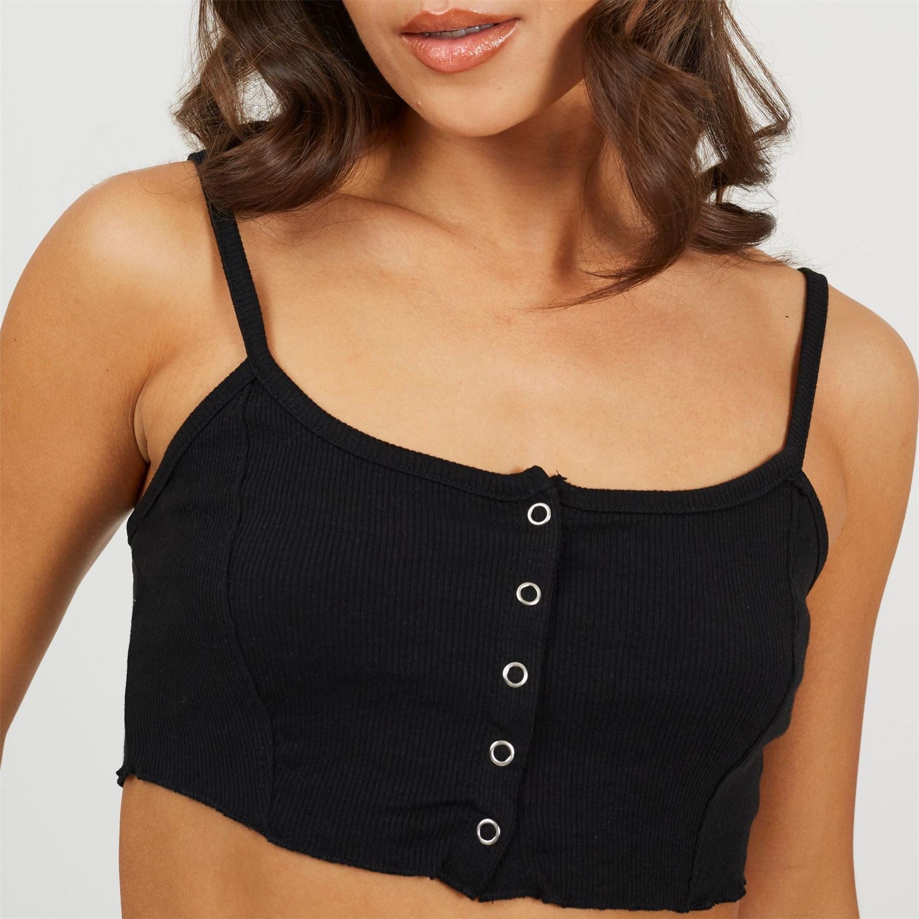 Brave Soul Through Crop Vest