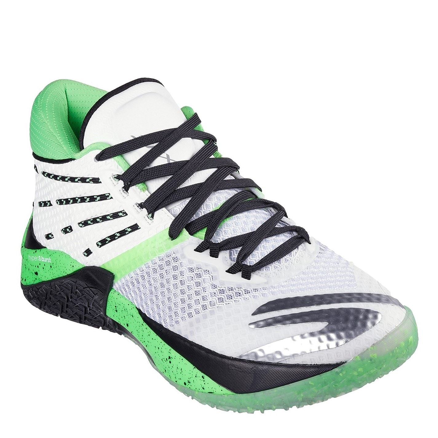 Skechers Breathable Mesh TPU Heel Lock Basketball Trainers