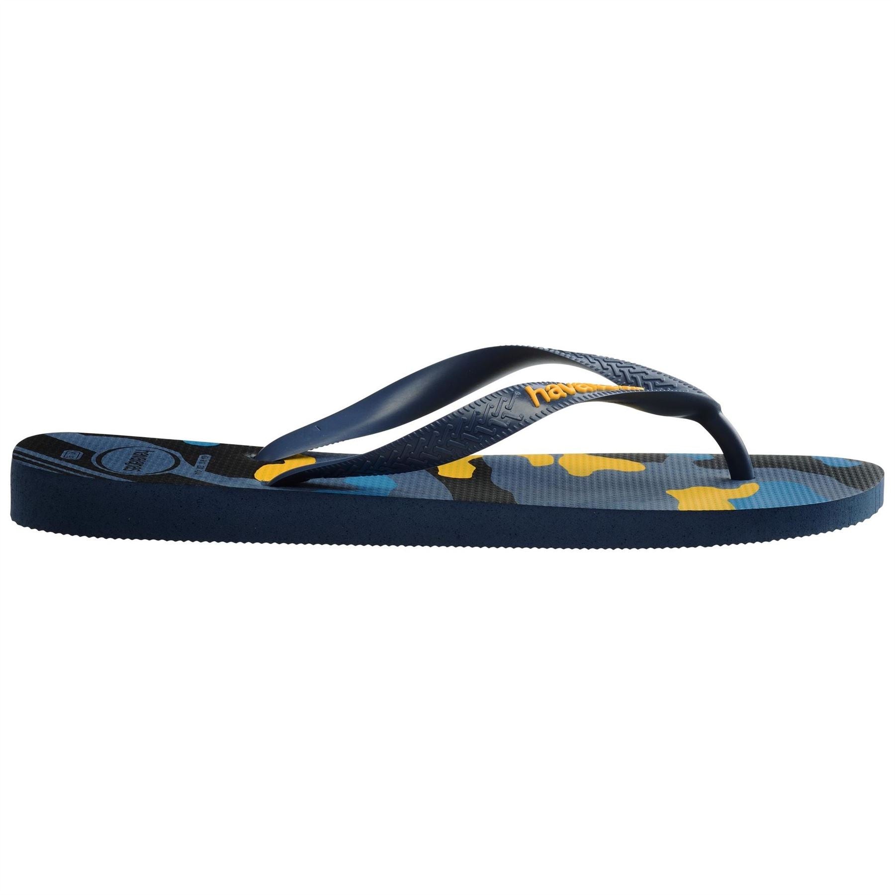 Havaianas Mens Hav. Top Camu Black Moss 45 46 Flip Flops