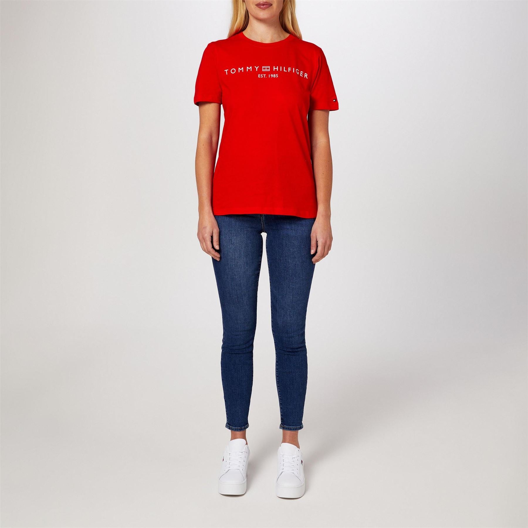 Tommy Hilfiger Regular Fit Crew Neck Short Sleeve T-Shirt