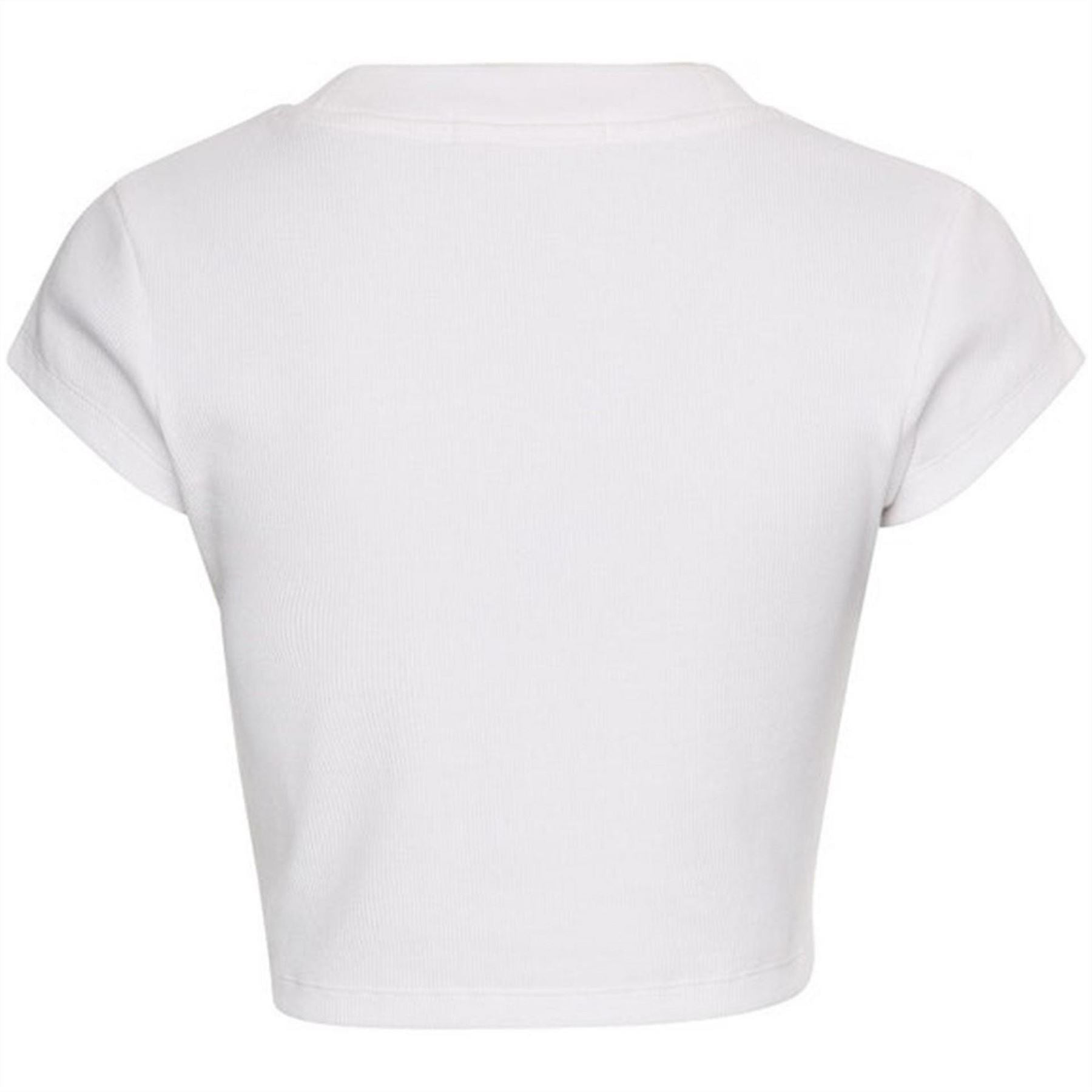 Calvin Klein Jeans Rib Cropped T-Shirt