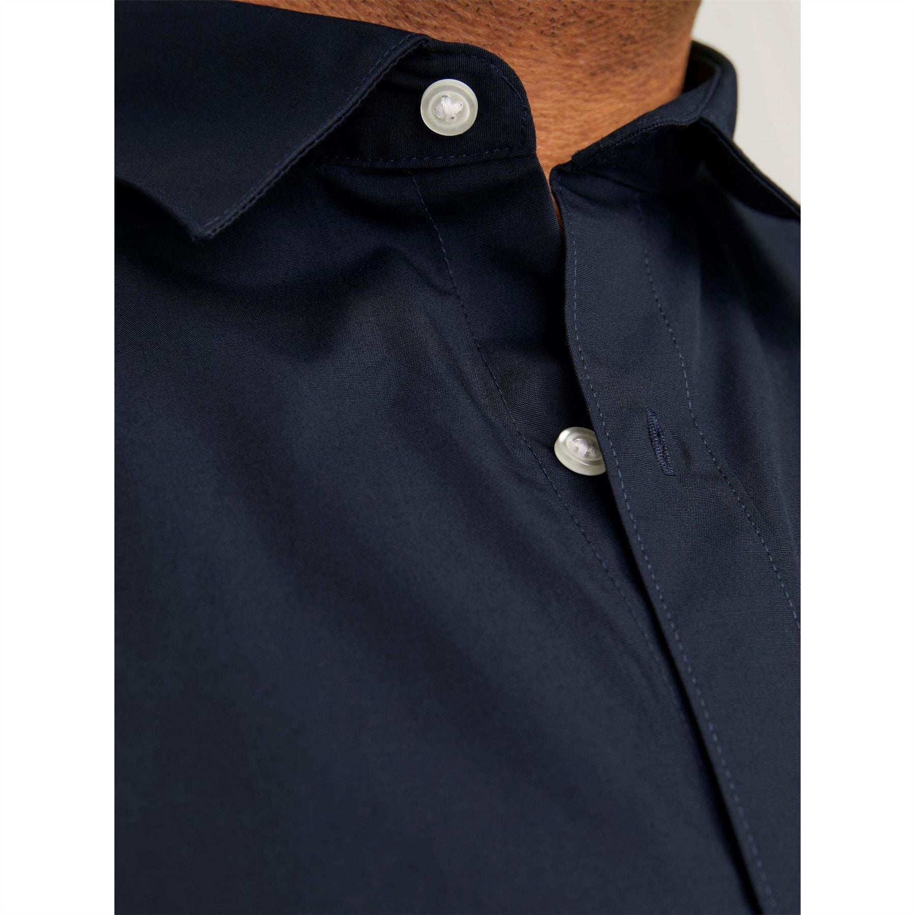 Jack and Jones Joe Plain Short Sleeve Dress Shirt