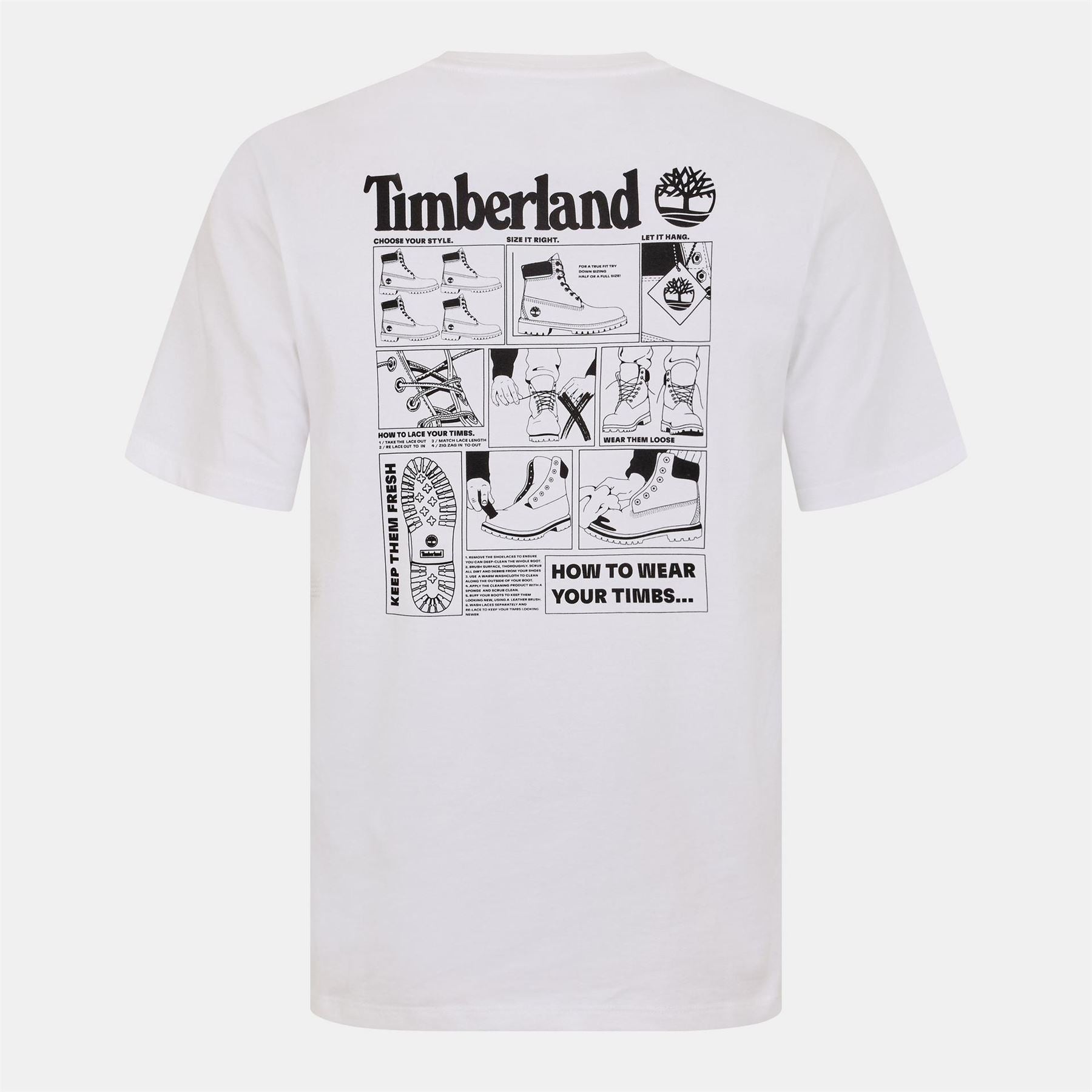 Timberland Logo Regular Fit Crew Neck T-Shirt