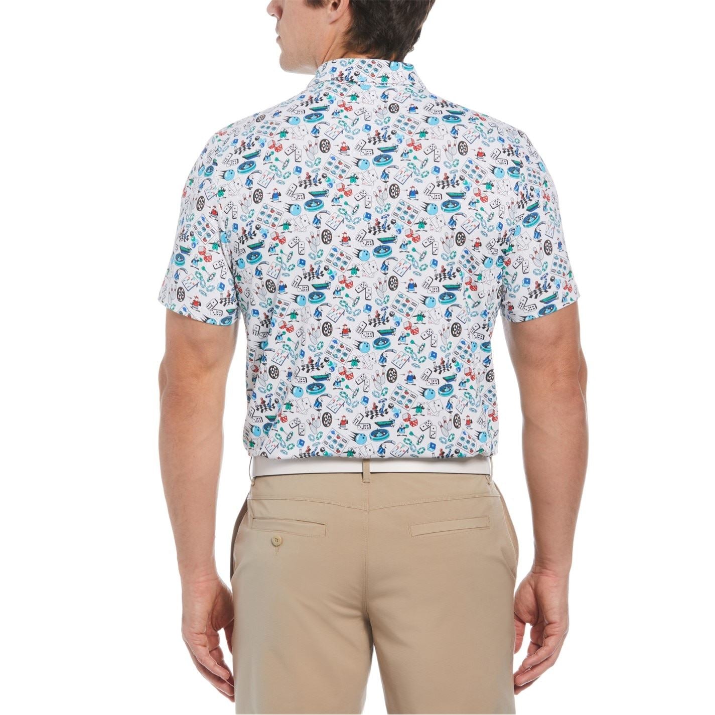 Original Penguin Golf Novelty Regular Fit Short Sleeve Shirt