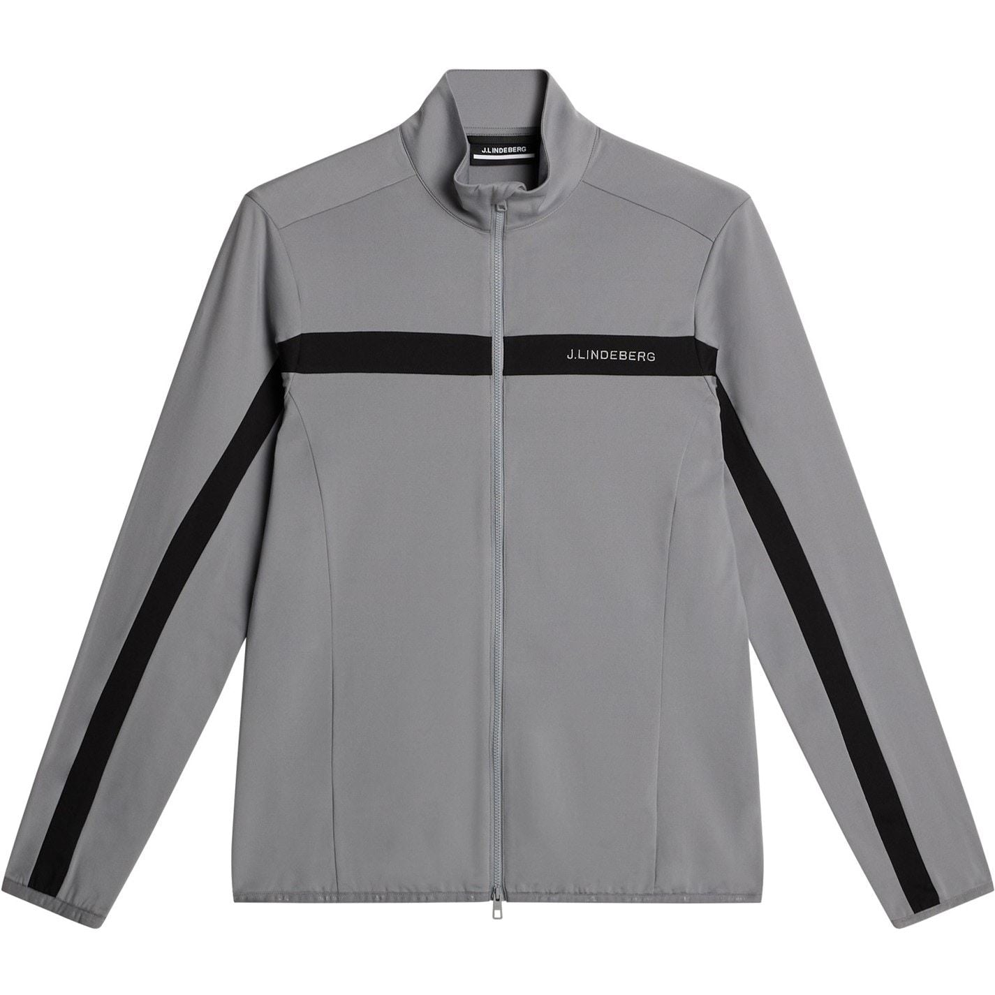 J Lindeberg Golf Jarvis Vertical Logo Funnel Neck Long Sleeve Top