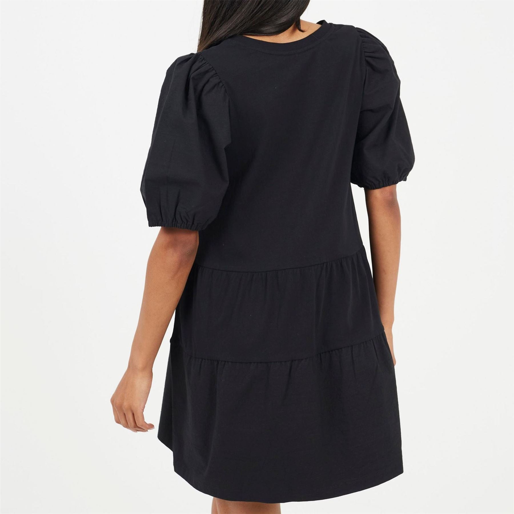 Brave Soul Crew Neck Short Sleeve Mini Dress