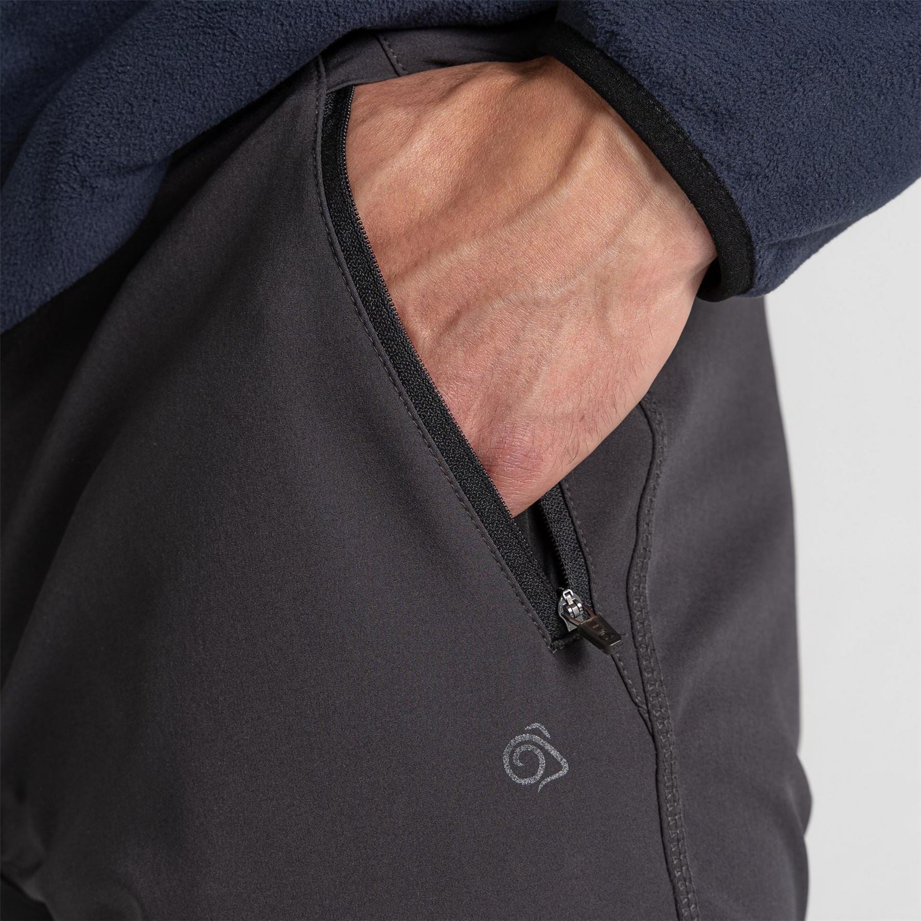 Craghoppers Expedition Solid Patterned Slim Trousers