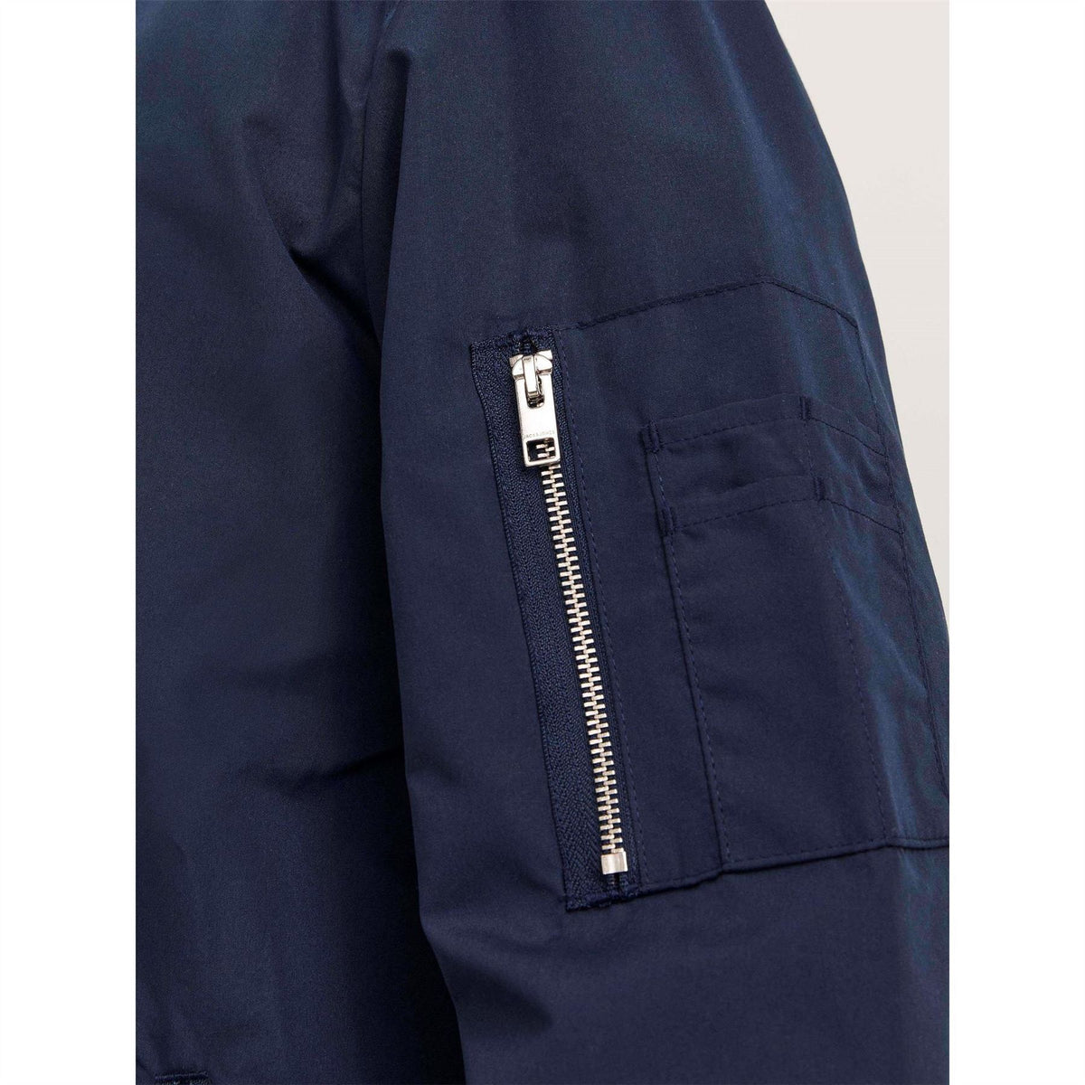 Jack and Jones Rush Plus Size Long Sleeve Bomber Jacket