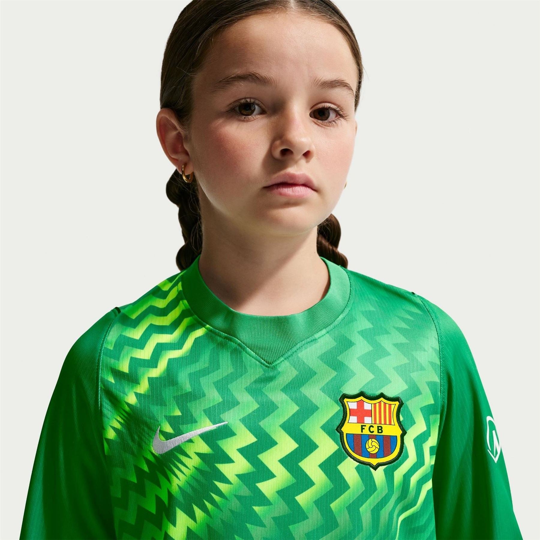 Nike Barcelona Home Goalkeeper Shirt 2026 27 Juniors