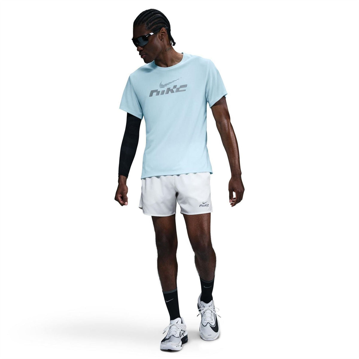 Nike Miler Flash Uv Short Sleeve Performance T-Shirt