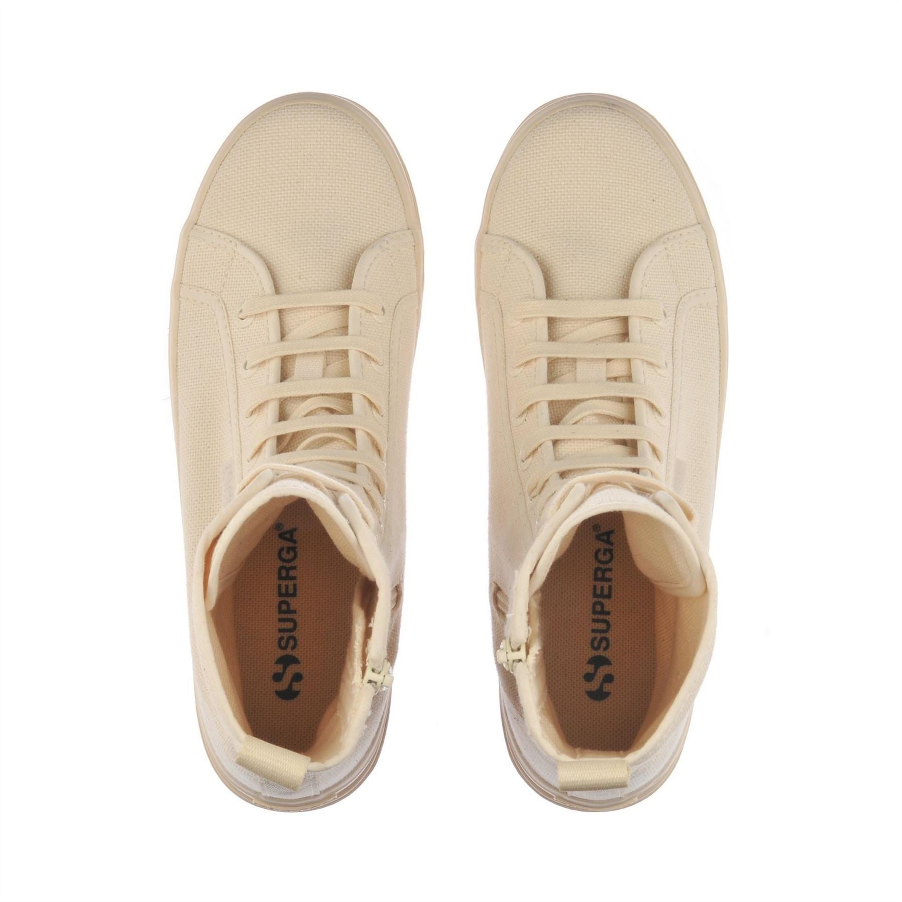 Superga Alphigh Ankle Platform Hi Top Boots