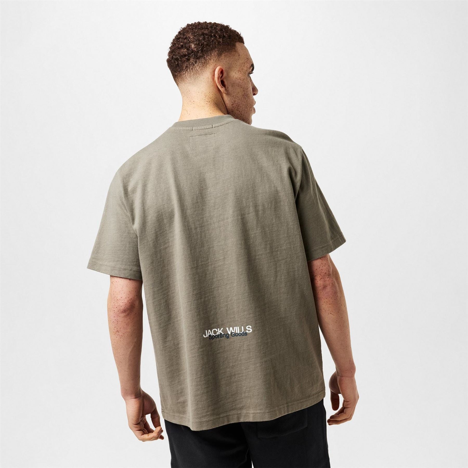 Jack Wills Regular Fit Crew Neck Text Graphic T-Shirt