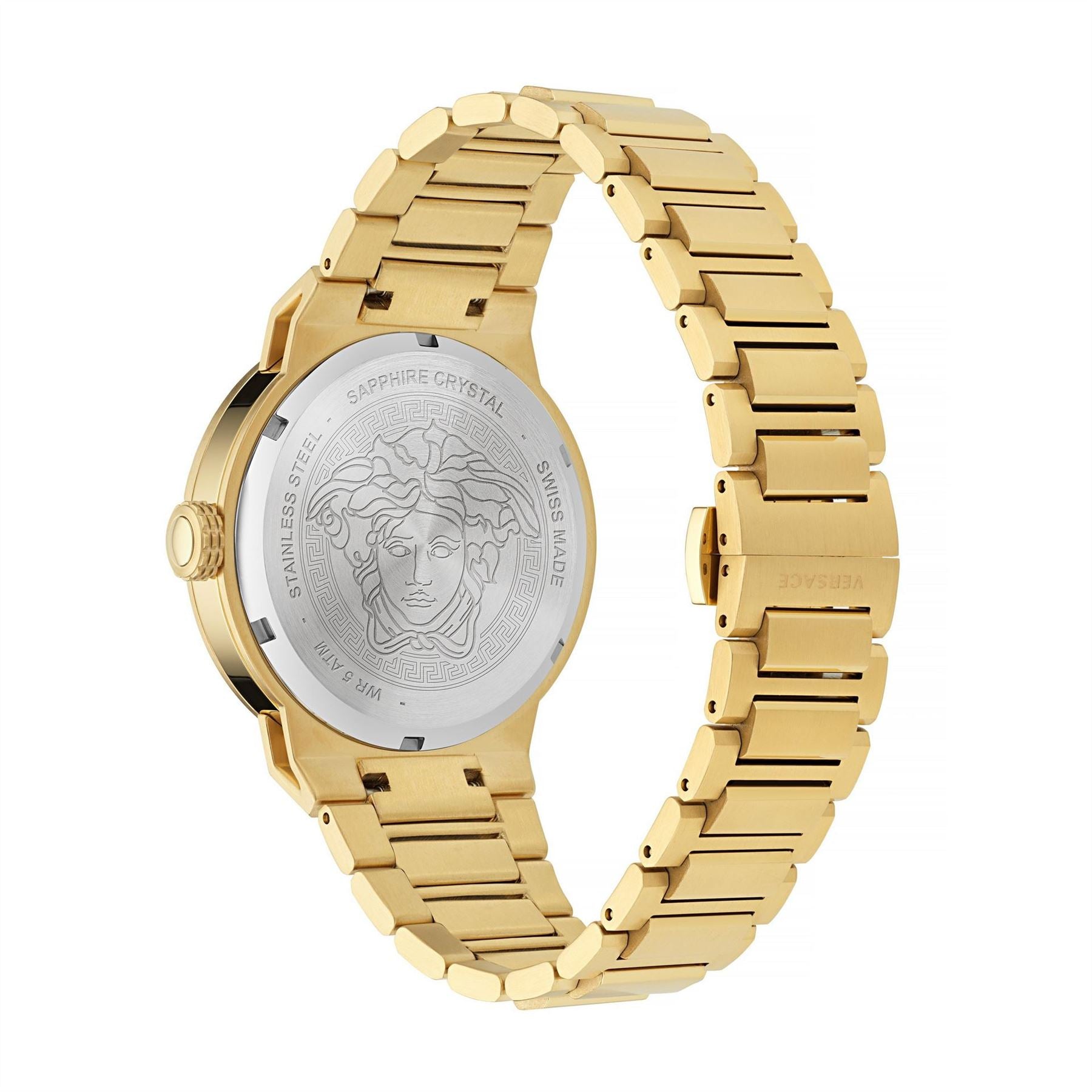 Versace Sn71 Steel Bracelet Strap Analogue Fashion Watch