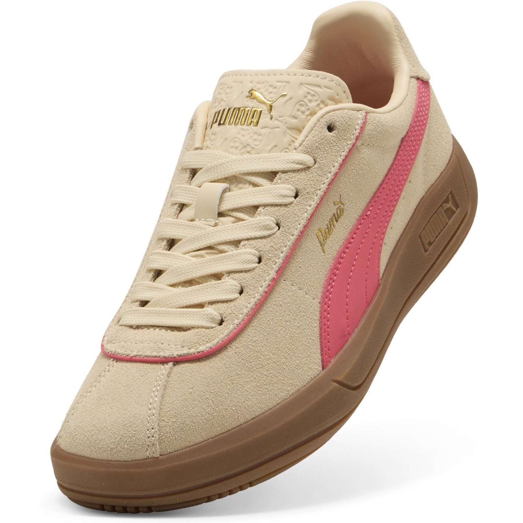Puma Club Klassika Low Top Flat Heel Sneakers