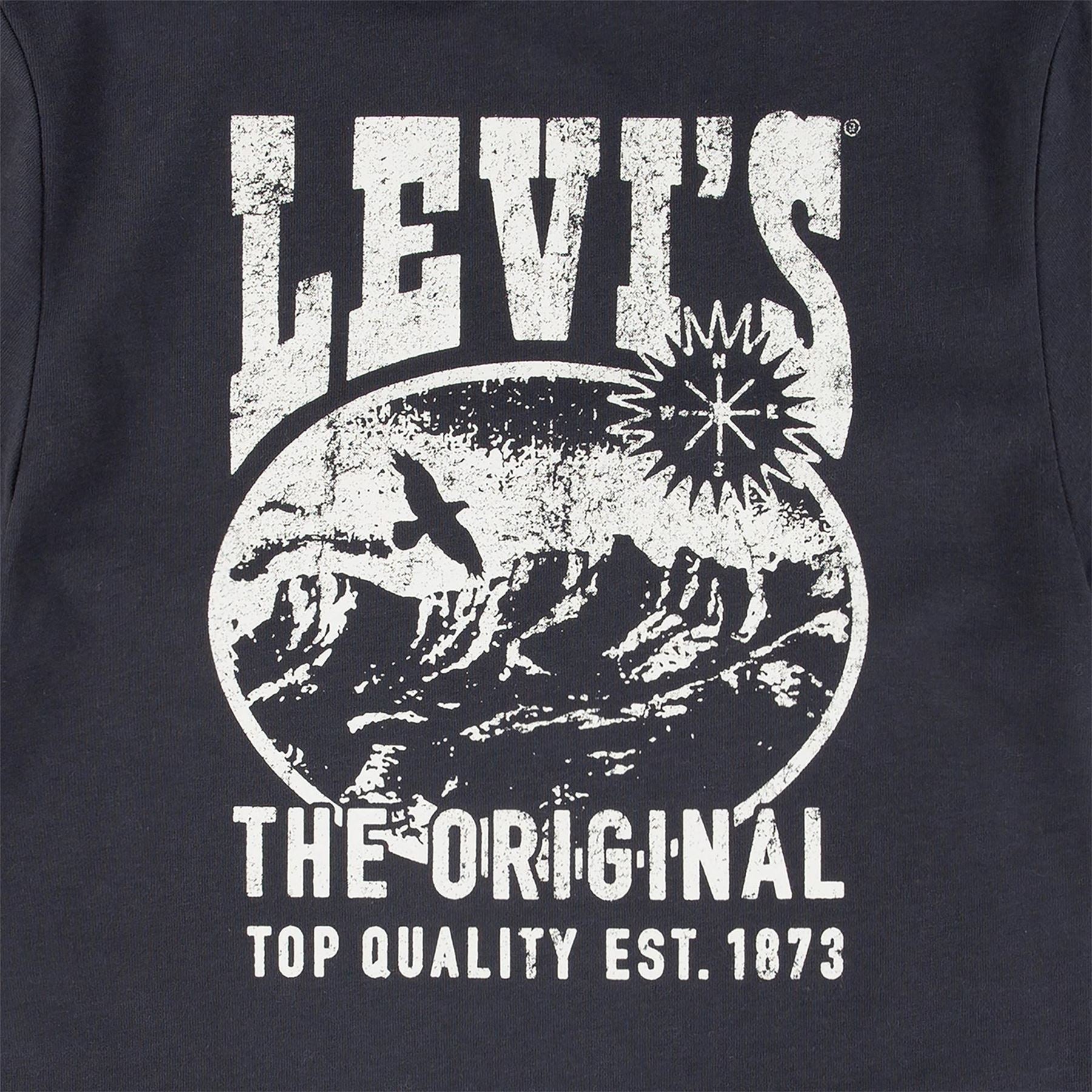 Levis Junior Regular Fit Crew Neck T-Shirt