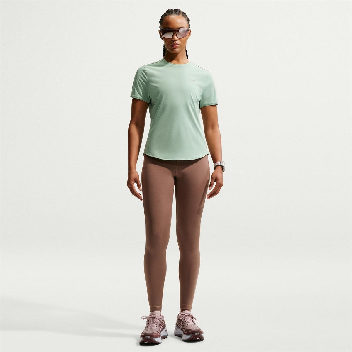 Nike Womens Swift Dri Fit Short Sleeve Running Top