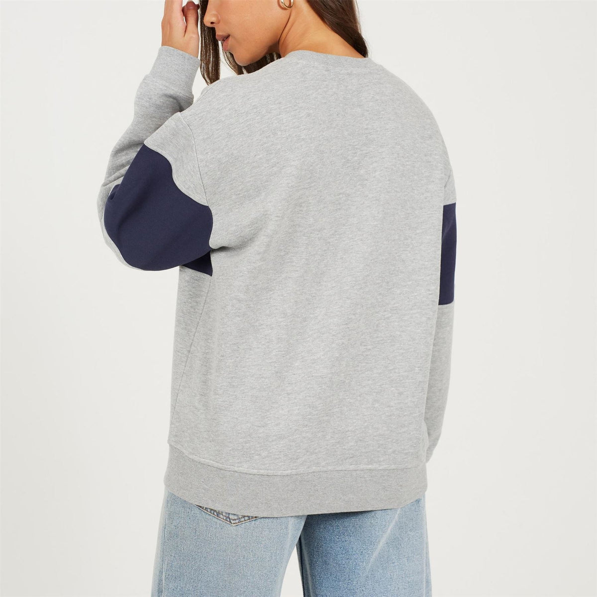 Brave Soul Soul Ladies Crew Neck Sweatshirt With California Embroidery