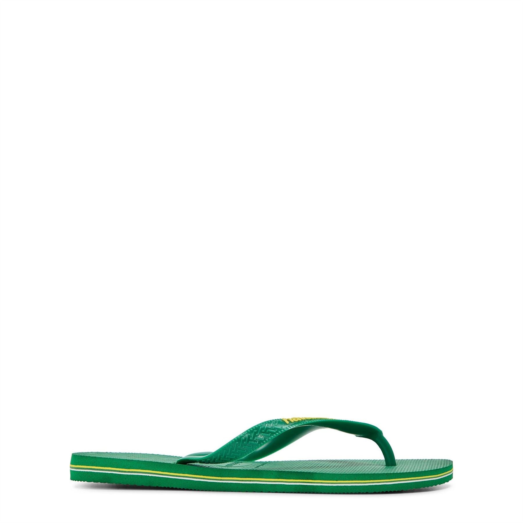 Havaianas Solid Patterned Brasil Thong Toe Flip Flops